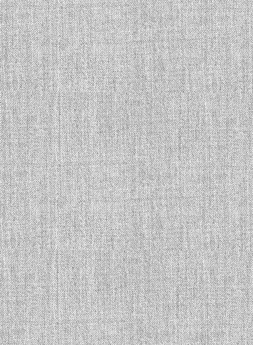 Reda Worsted Mid Gray Pure Wool Pants