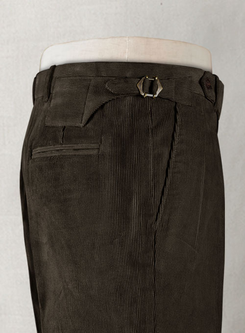 Rich Brown Colonel Corduroy Trousers