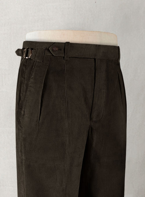 Rich Brown Colonel Corduroy Trousers