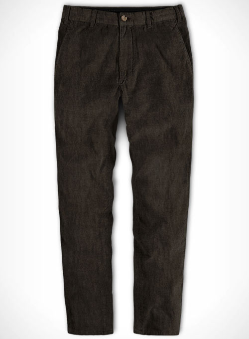 Rich Brown Corduroy Trousers