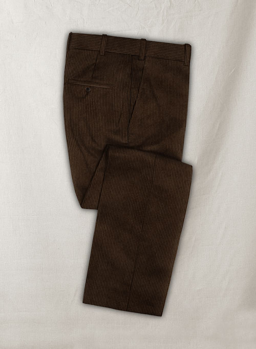 Rich Brown Corduroy Pants