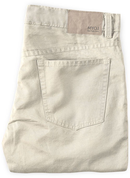 River Beige Chino Jeans