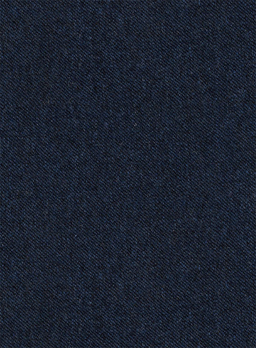 Royal Blue Denim Tweed Highland Trousers