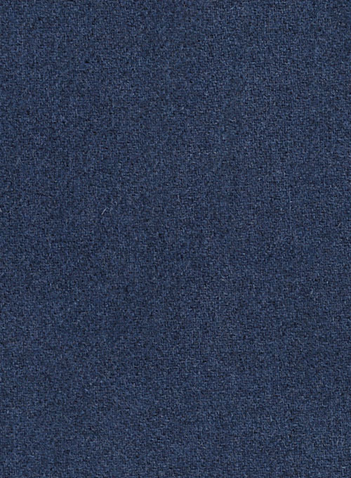 Royal Blue Heavy Tweed Pants - Click Image to Close