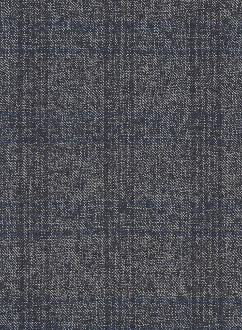 Saga Blue Feather Tweed Pants