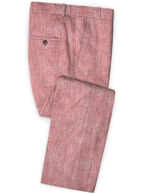 Solbiati Rose Linen Pants