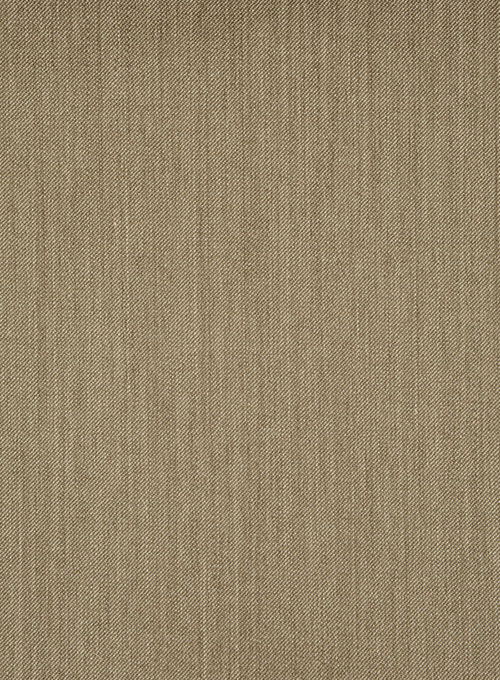 Scabal Crude Brown Wool Pants
