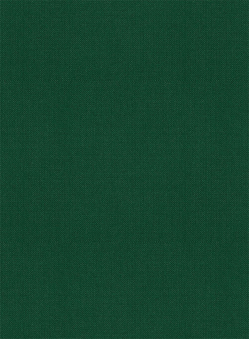 Scabal Oslo Green Wool Pants
