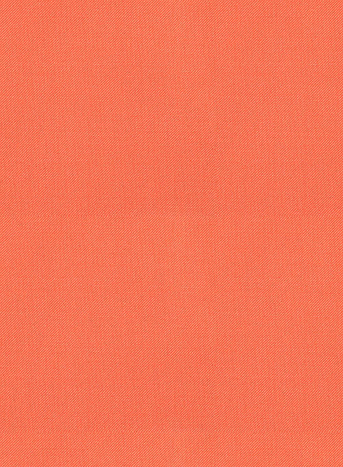 Scabal Portland Orange Wool Pants