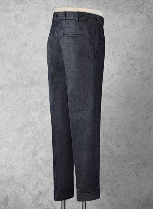Selvedge Denim Gurkha Pants : Made To Measure Custom Jeans For Men