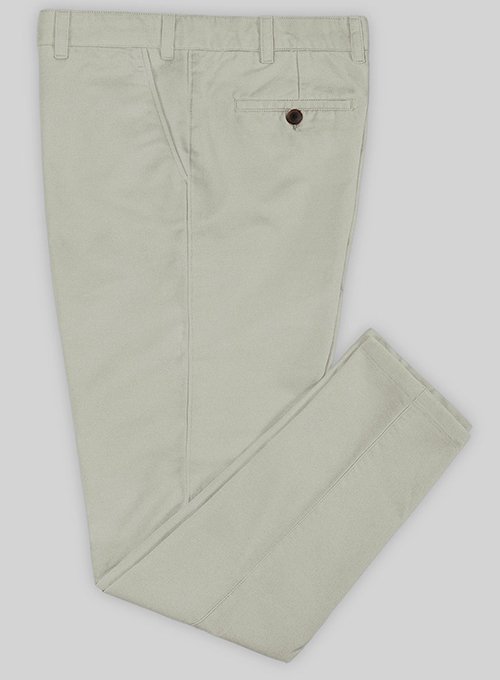 Slate Green Stretch Chino Pants - Click Image to Close