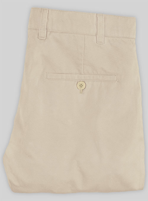 Sand Feather Cotton Canvas Stretch Chino Pants