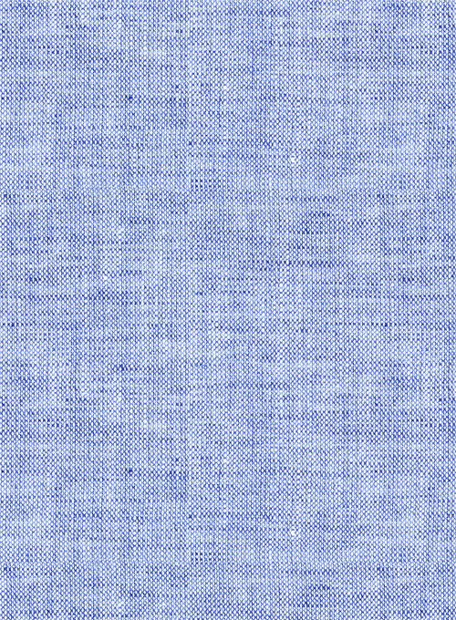 Solbiati Artic Blue Linen Pants - Click Image to Close