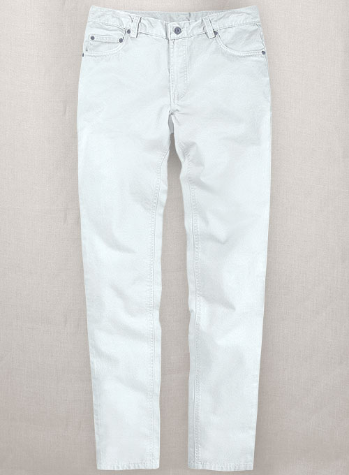 Stretch Summer Sky Blue Chino Jeans