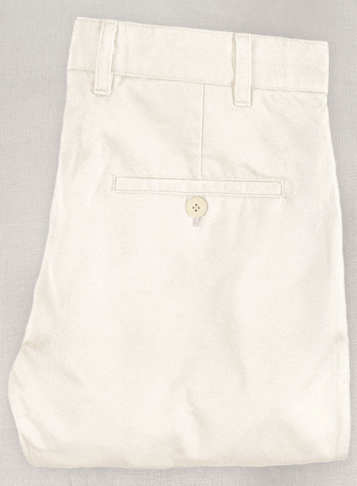 Stretch Summer Weight Beige Chino Pants - Click Image to Close
