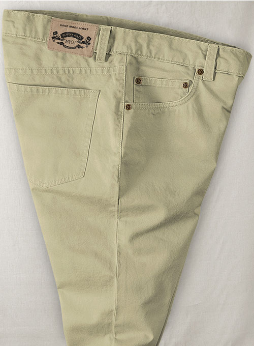 Stretch Summer Weight Khaki Chino Jeans