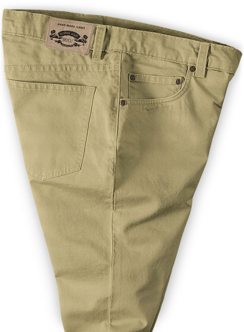 Stretch Summer Khaki Chino Jeans - Click Image to Close