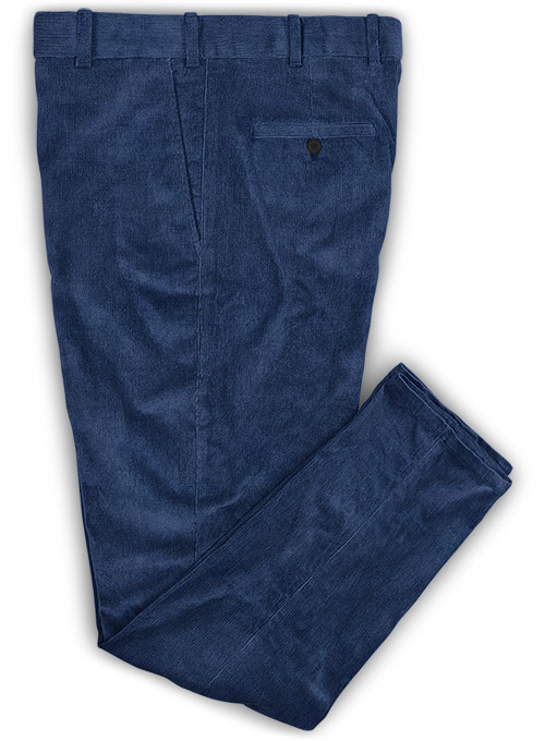 Giorgio Armani Navy Blue Corduroy Trousers XL Giorgio Armani | TLC