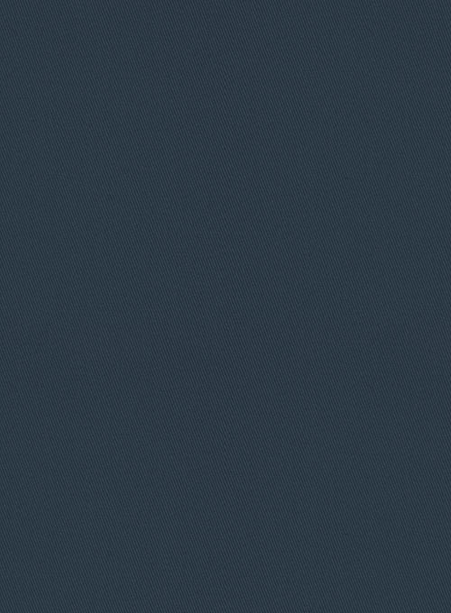 Dark Blue Stretch Chino Pants - Click Image to Close