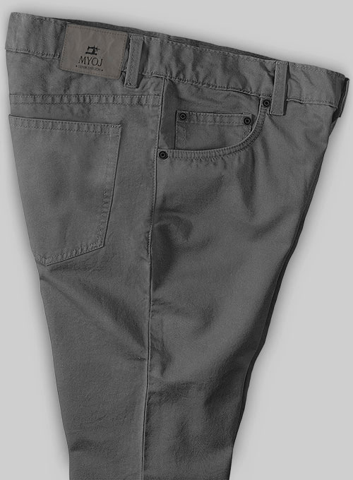 Stretch Summer Gray Chino Jeans