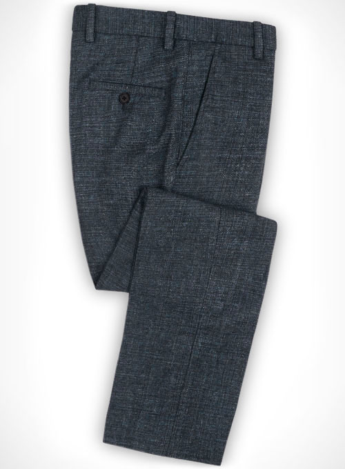 Vintage Glasgow Blue Tweed Pants - Click Image to Close