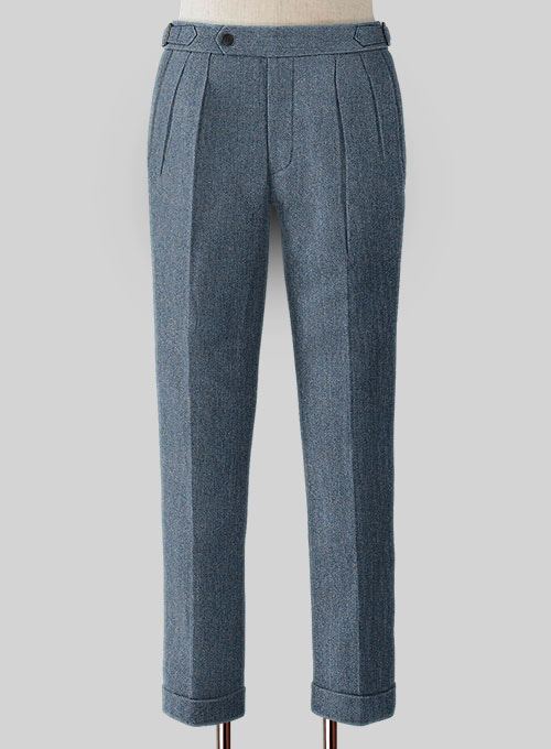Naples Yellow Highland Tweed Trousers : Made To Measure Custom Jeans For  Men & Women, MakeYourOwnJeans®