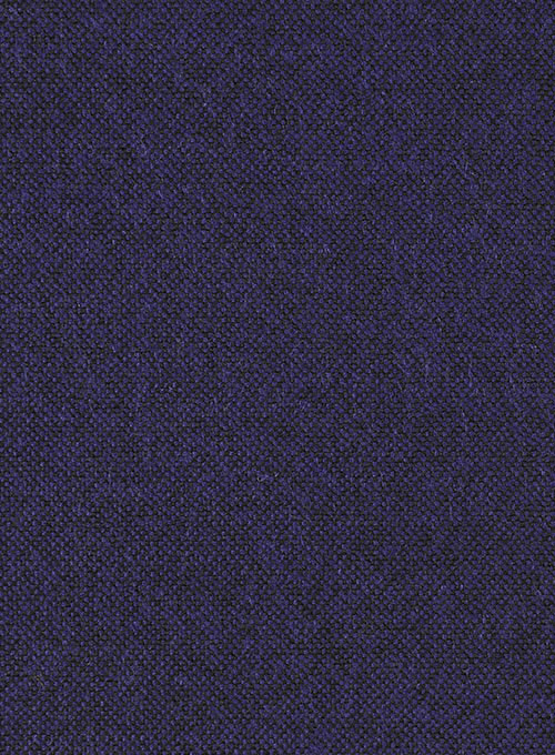 Vintage Rope Weave Purple Blue Highland Tweed Trousers