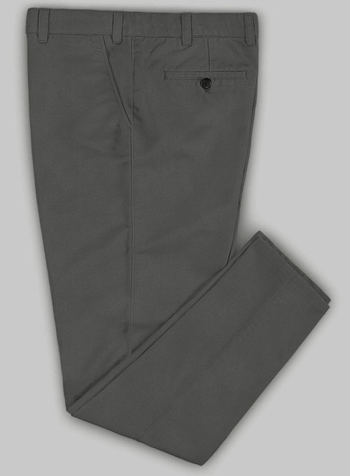 Stretch Summer Gray Chino Pants - Click Image to Close