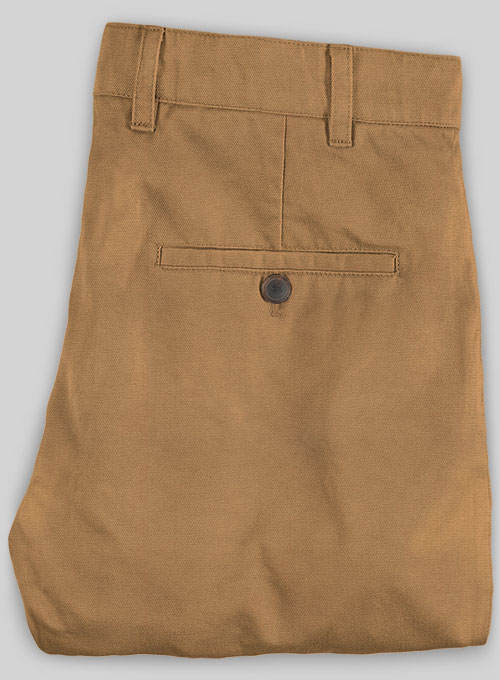 Stretch Summer Tan Chino Pants - Click Image to Close