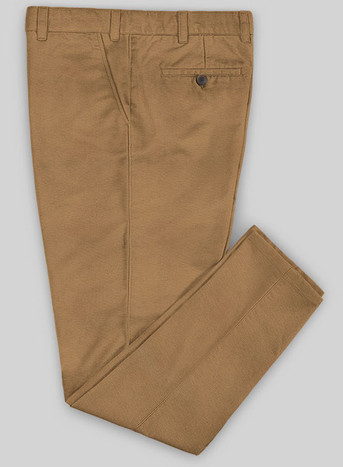 Stretch Summer Tan Chino Pants