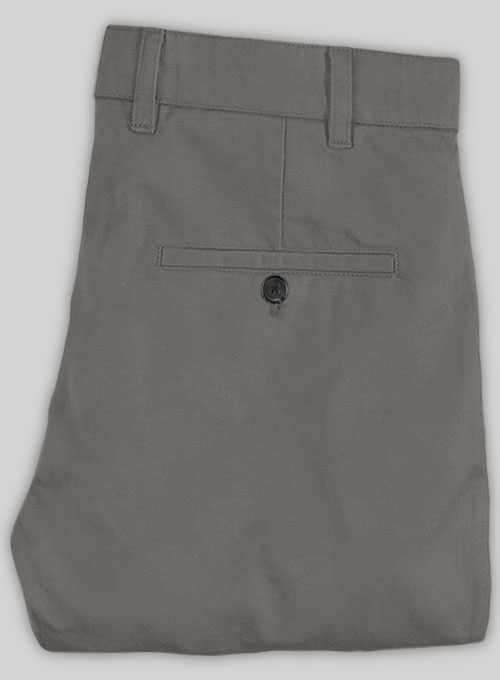 Stretch Summer Gray Chino Pants - Click Image to Close