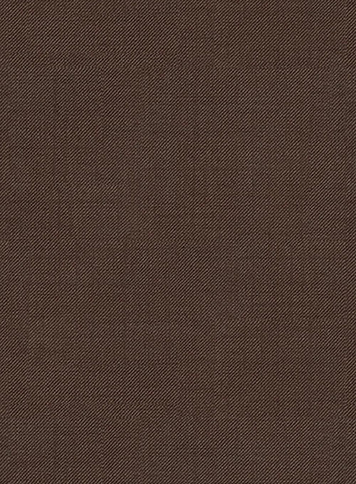 Worsted Brown Wool Pants - Click Image to Close