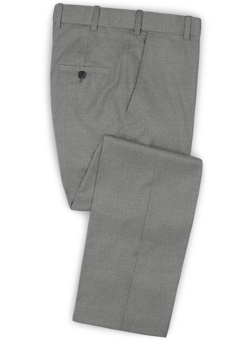 Worsted Mid Charcoal Wool Pants