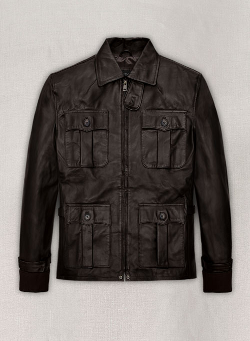 Aaron Eckhart Leather Jacket