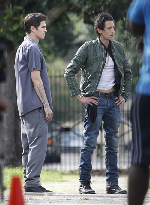 Adrien Brody American Heist Leather Jacket