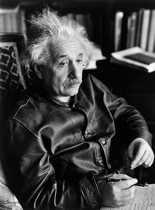 Albert Einstein Leather Jacket
