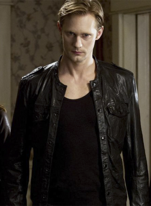 Alexander Skarsgard True Blood Leather Jacket #1