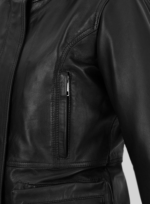 Alice Braga I Am Legend Leather Jacket - Click Image to Close