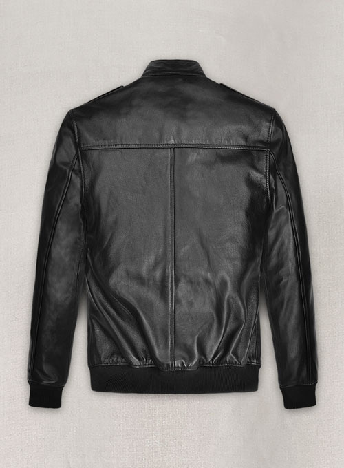 Andrew Garfield The Tonight Show Leather Jacket - Click Image to Close