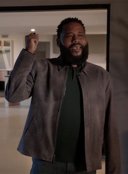 Anthony Anderson Black-ish Leather Jacket - Click Image to Close