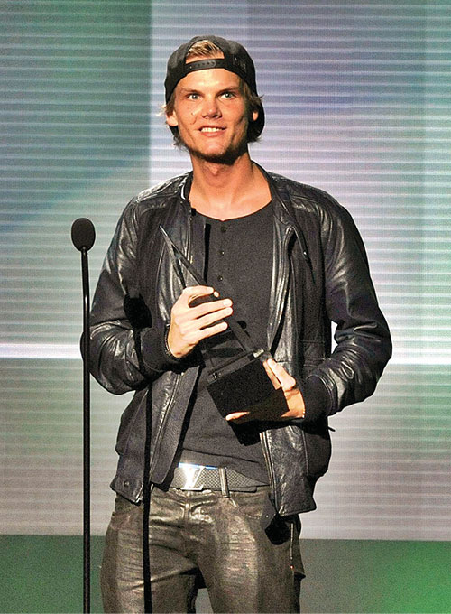 Avicii The American Music Awards Leather Jacket - Click Image to Close