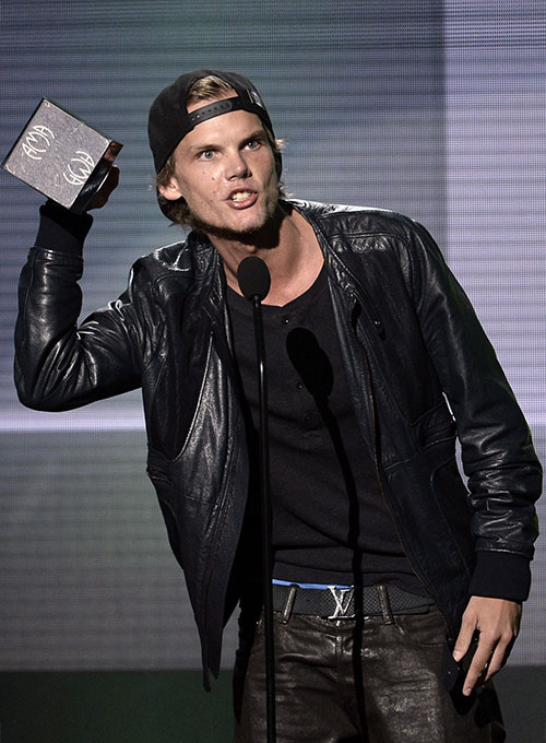 Avicii The American Music Awards Leather Jacket - Click Image to Close