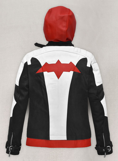 Batman Arkham Knight Hooded Leather Jacket