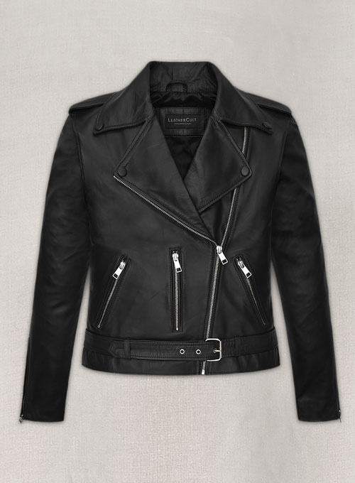 Bella Thorne Leather Jacket - Click Image to Close