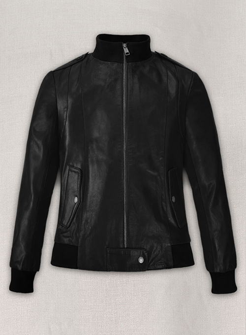 Black Amy Adams Leather Jacket