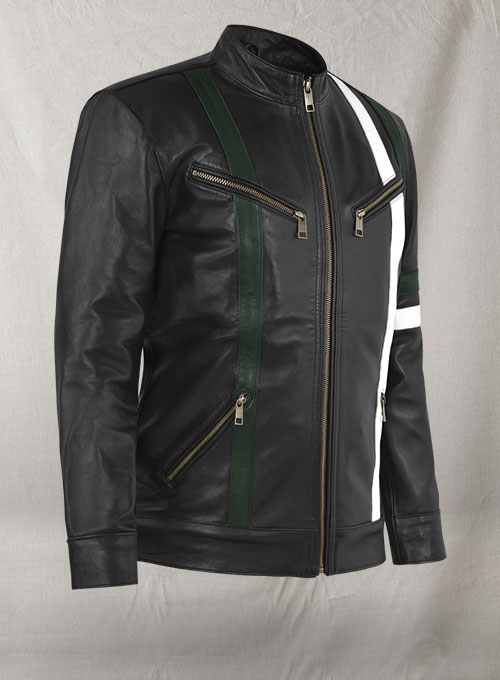 Black Leather Jacket #97 - Click Image to Close