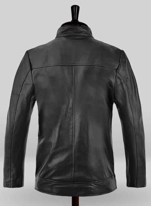 Black Tom Hardy This Means War Leather Jacket - Click Image to Close