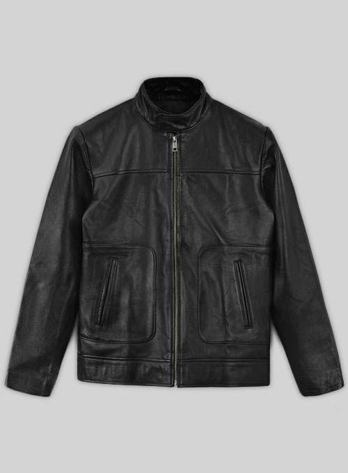 Black Tom Hardy This Means War Leather Jacket - Click Image to Close
