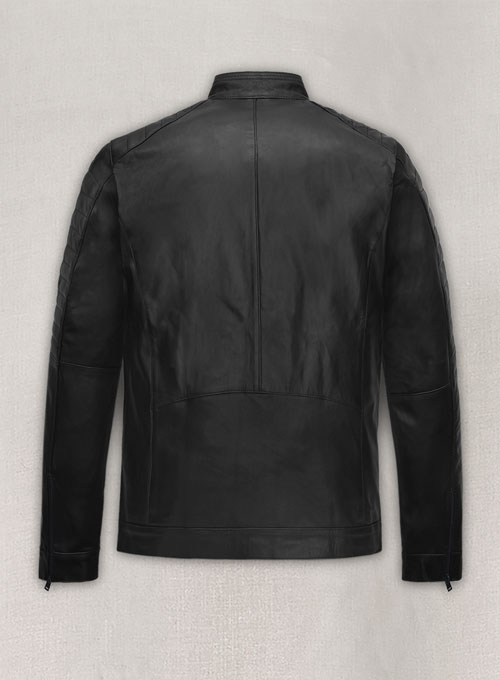 Black Vin Diesel Leather Jacket #2 - Click Image to Close