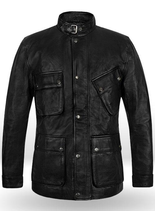 Blitz Jason Statham Leather Jacket - Click Image to Close